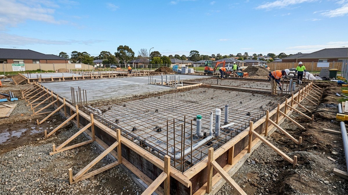 Melbourne Engineered Concrete Slab Foundation Stage Inspection
